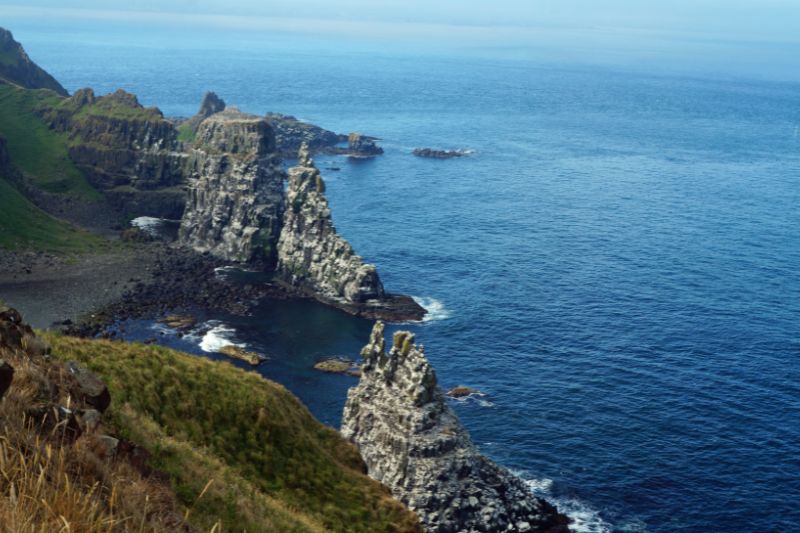 The cliffs of Rathlin Island, Northern Ireland